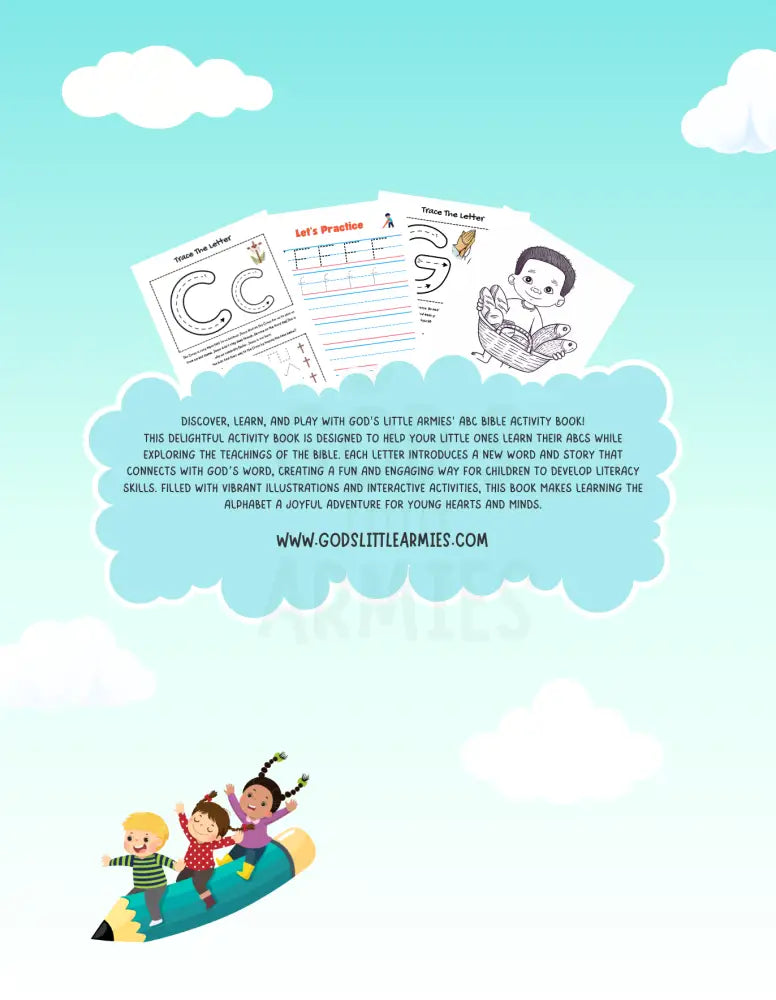 My First Abc Bible Activity Book